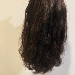 Brazilian Virgin hair  14” bob u part wig,